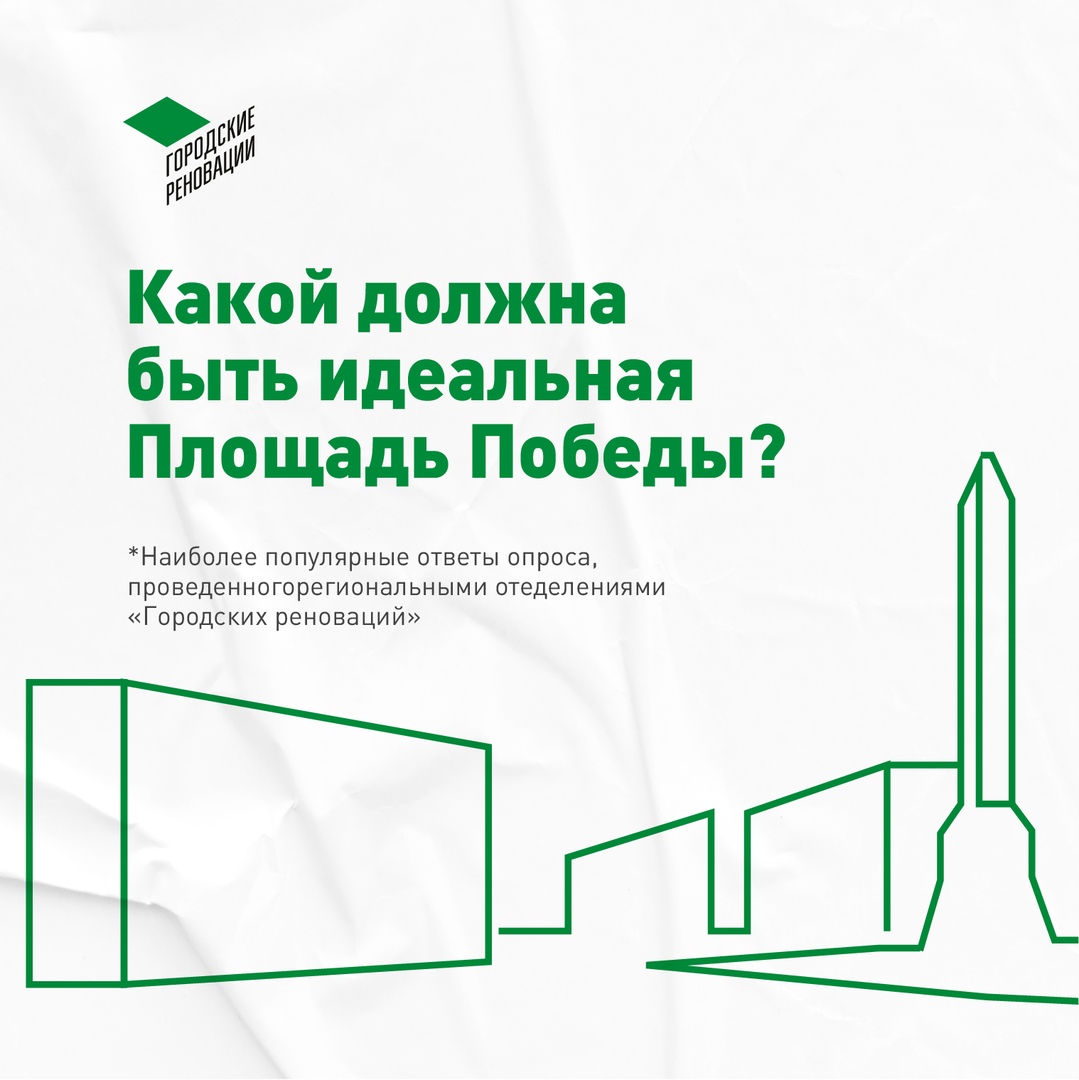 Итоги опроса на тему «Какой должна быть идеальная Площадь Победы?»