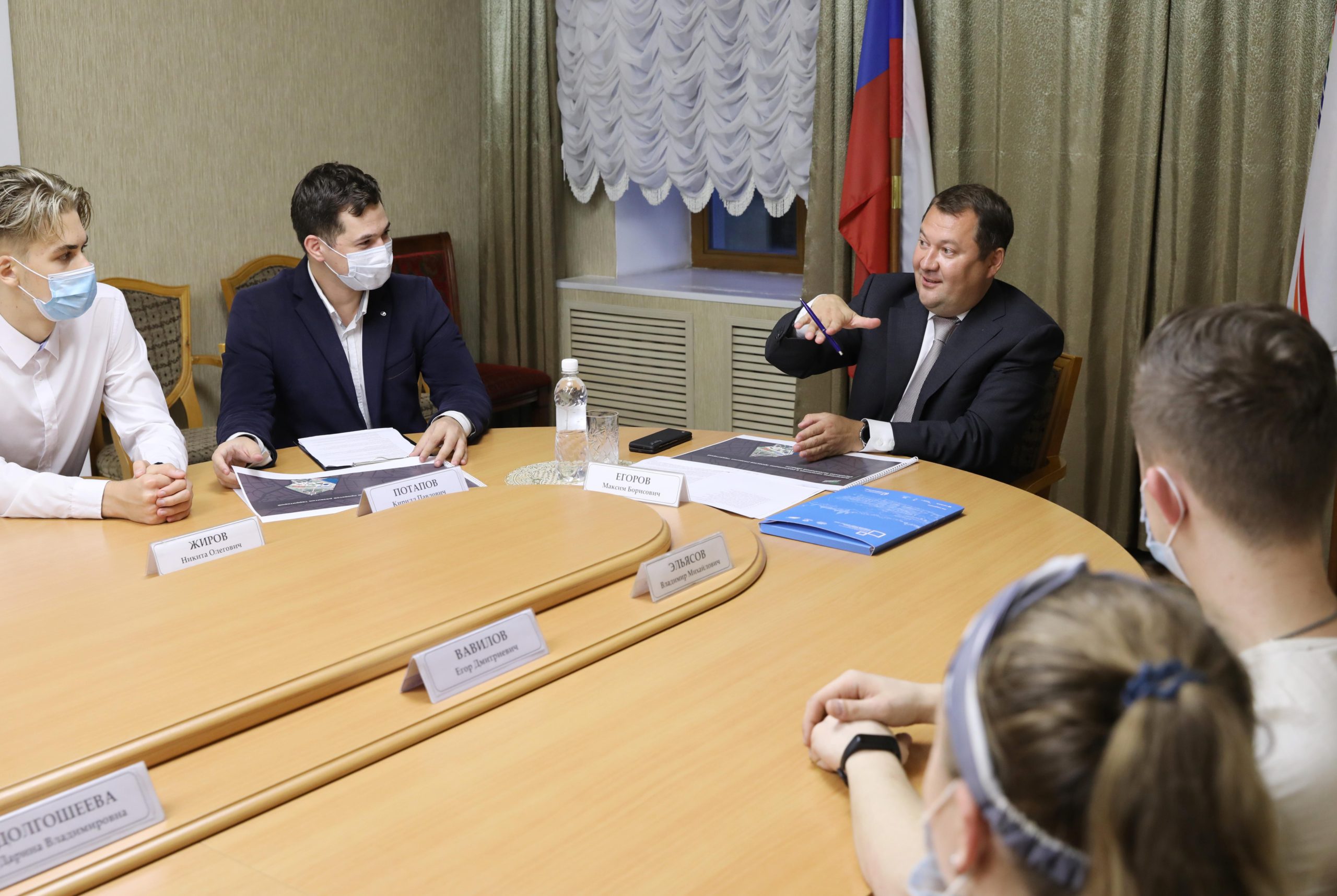 Встреча с заместителем Министра строительства и жилищно-коммунального хозяйства Максимом Егоровым